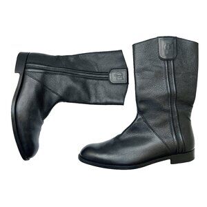 $2300 Gucci Mens Black Riding Boots Tom Ford Era Dress Shoes US 9 /UK 8.5 / 42.5